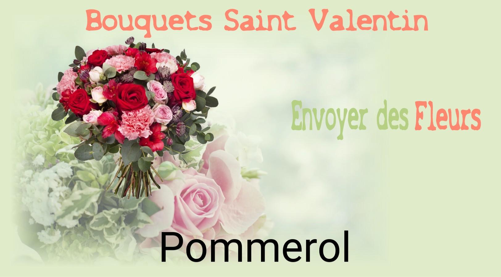 Roses de Saint-Valentin livrées à Pommerol